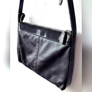 TANO Brown Faux Leather Purse